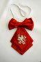Plastron kravata pro Živnostenské společenstvo řezníků a uzenářů v Horažďovicích
